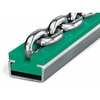 Chain guide for chain with round switches type CRU